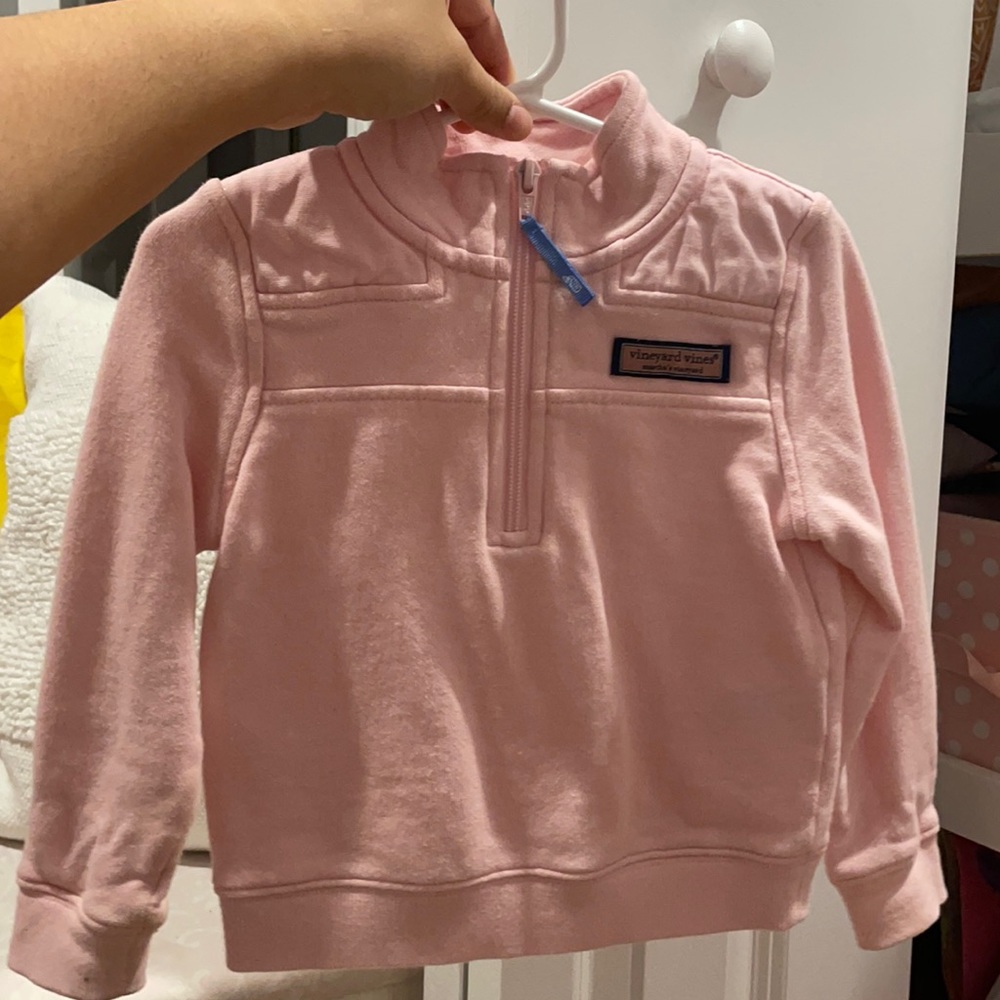 Vineyard Vines Toddler girls, Quarter Zip jacket